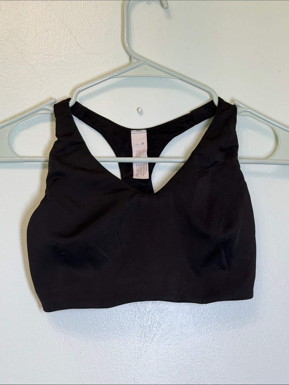 lululemon athletica Black Racerback Sports Bra